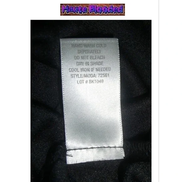 Vintage 90's Dressbarn Dress LBD Red Flower Floral Print Summer Ruched y2k Sz 6 - Picture 9 of 10